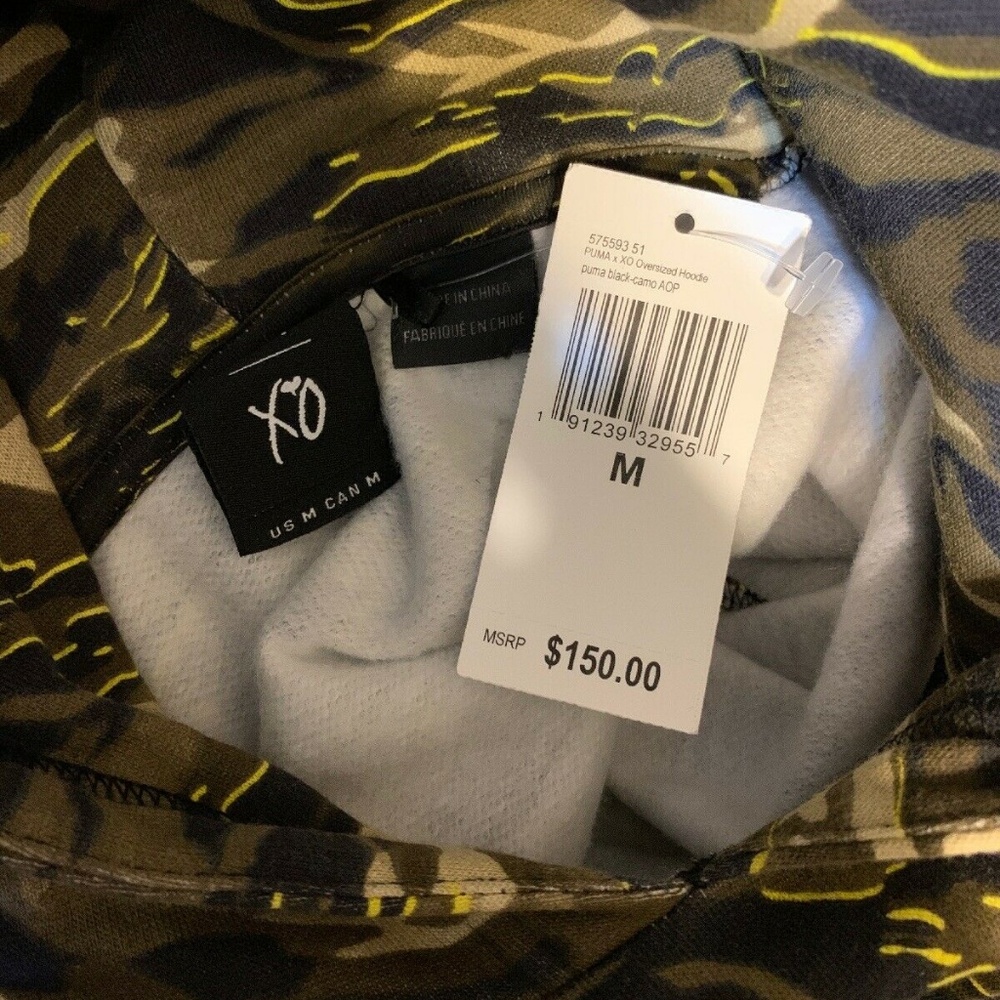 Puma X XO Men's Oversize Pullover Hoodie Jacket - Picture 5 of 8